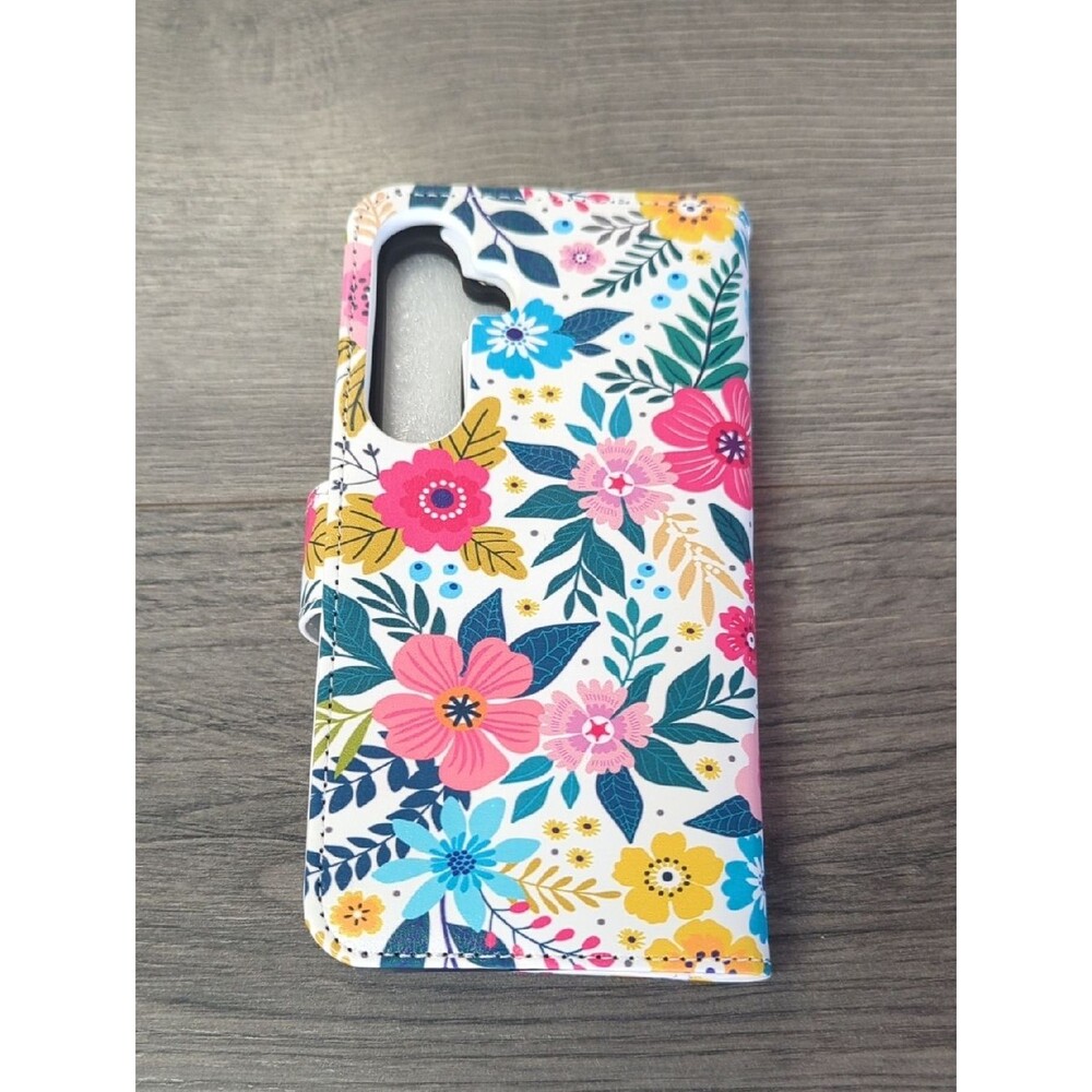 Samsung Galaxy S24 Wallet Phone Case Floral - Picture 3 of 5